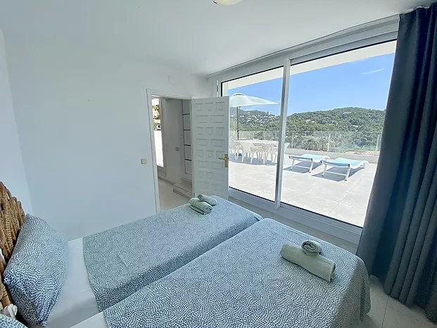 Apartment zur Vermietung mit Meerblick in Cala Canyelles (Lloret de Mar)